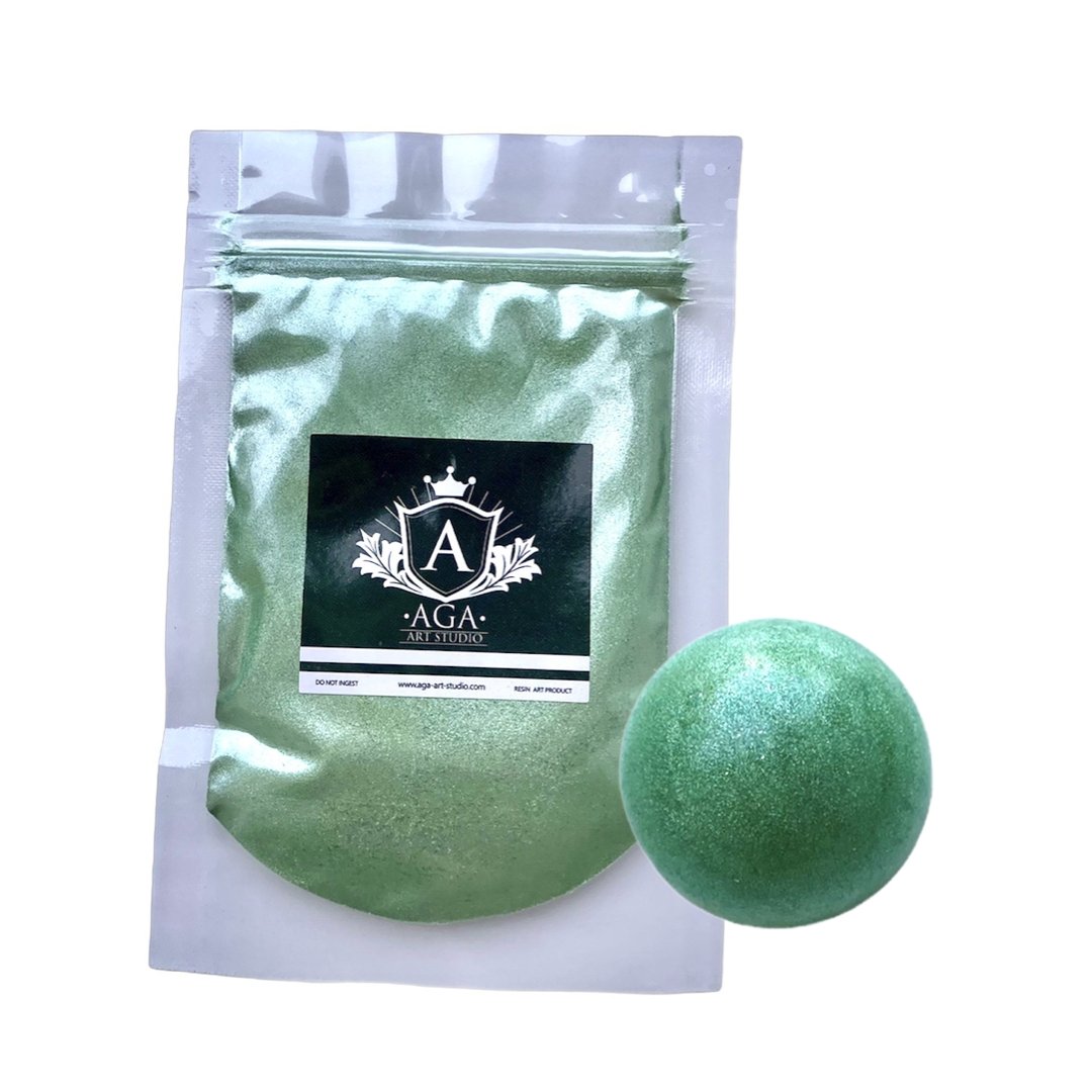 Jade Green Resin Pigment (20g) - AGA Art Studio